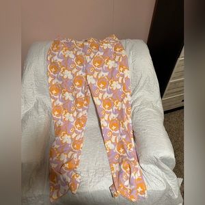 Colorful patterned Shein loose pants